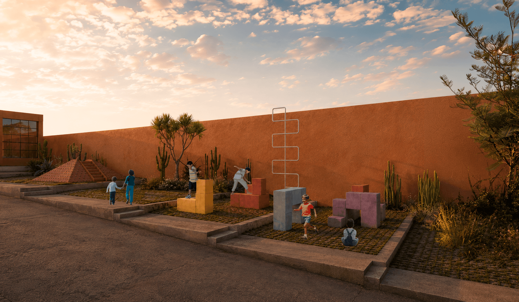 Área de juegos infantiles